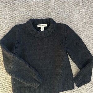Caron Callahan Classic Black Crew Neck Sweater